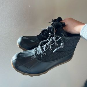 Sperry's Black Duck Boots